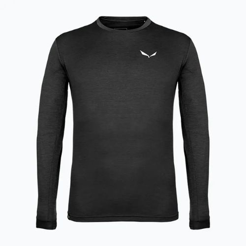 Men's trekking shirt Salewa Puez Melange Dry black out melange