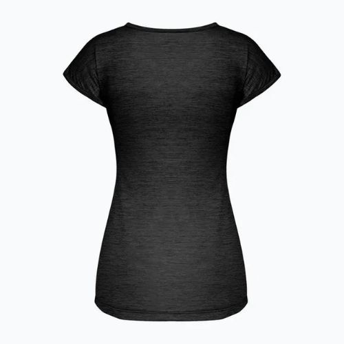 Women's trekking shirt Salewa Puez Melange Dry black out melange