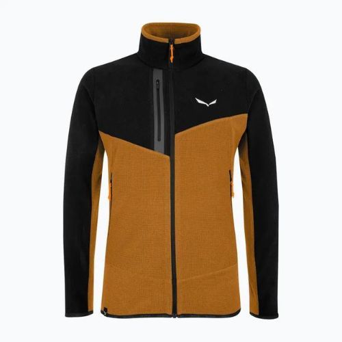 Men's Salewa Paganella EN fleece sweatshirt golden brown