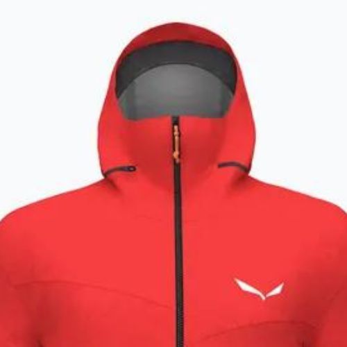 Men's Salewa Ortles GTX 3L flame rain jacket