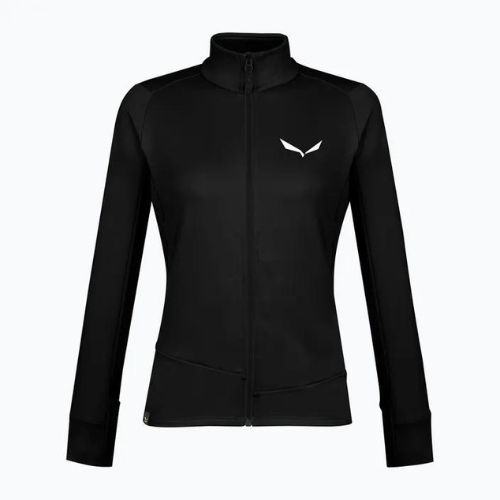 Salewa Puez PL women's fleece sweatshirt black out