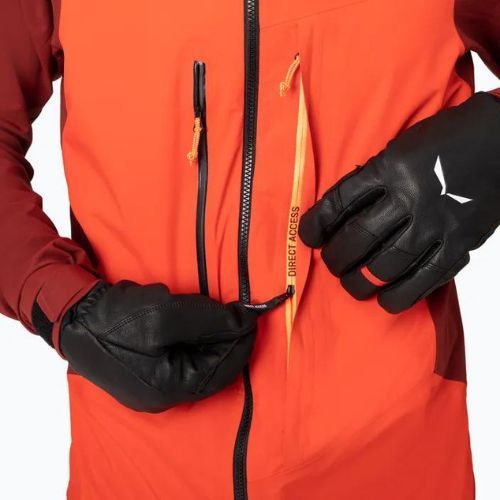 Salewa men's ski jacket Sella Dst Hyb syrah