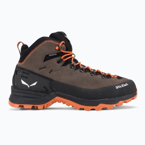 Salewa men's Alp Mate Winter Mid WP bungee cord/black trekking boots