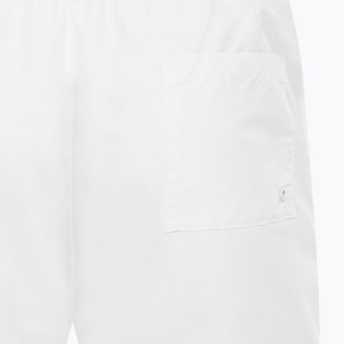 Men's Calvin Klein Medium Double Waistband Swim Shorts white