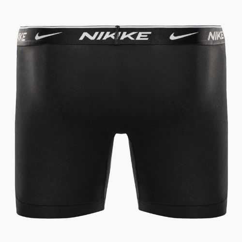 Men's Nike Everyday Cotton Stretch Boxer Brief 3Pk MP1 white/grey heather / black