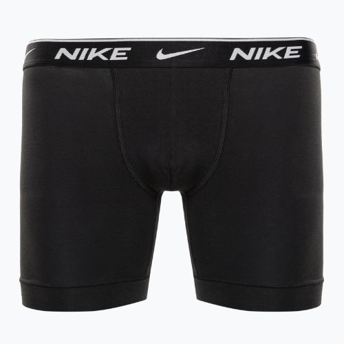 Men's Nike Everyday Cotton Stretch Boxer Brief 3Pk MP1 white/grey heather / black