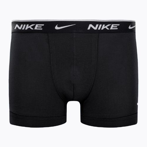 Men's boxer shorts Nike Everyday Cotton Stretch Trunk 3Pk UB1 obsidian / game royal / black