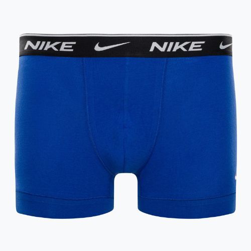 Men's boxer shorts Nike Everyday Cotton Stretch Trunk 2Pk IEV obsidian/game royal