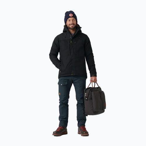 Men's winter jacket Fjällräven Skogsö Padded black