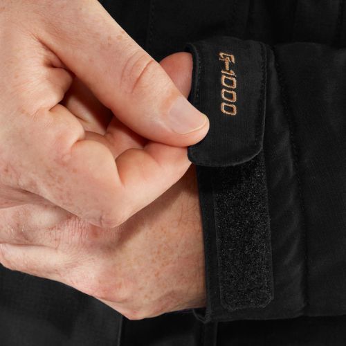 Men's winter jacket Fjällräven Skogsö Padded black