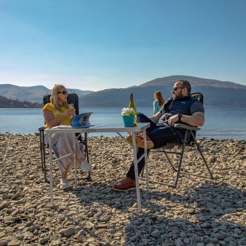 Vango Granite Duo 90 grey hiking table