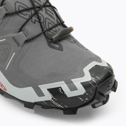 Salomon Speedcross 6 men's running shoes quiet shade/black/pearl blue