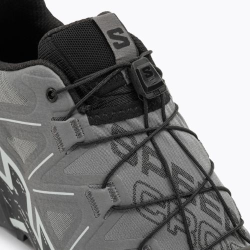 Salomon Speedcross 6 men's running shoes quiet shade/black/pearl blue