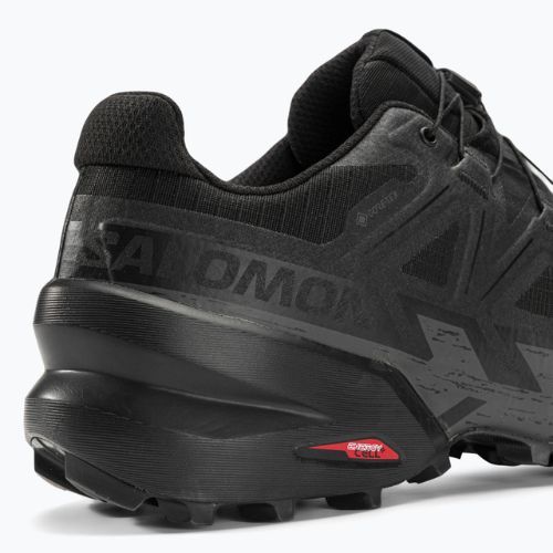 Men's running shoes Salomon Speedcross 6 GTX black/black/phantom