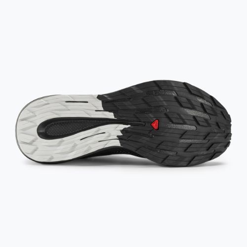 Men's Salomon Pulsar Trail running shoes black/black/green gecko