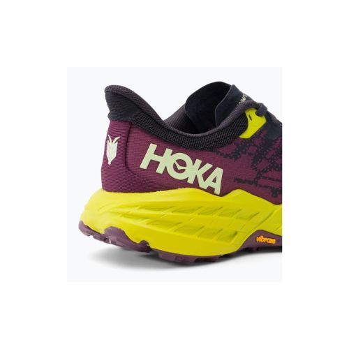 Women's running shoes HOKA Speedgoat 5 blue graphite/evening primrose