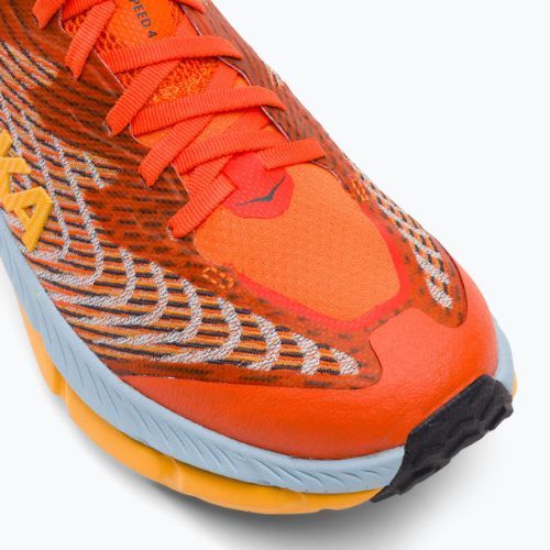 HOKA men's running shoes Mafate Speed 4 puffins bill/summer song