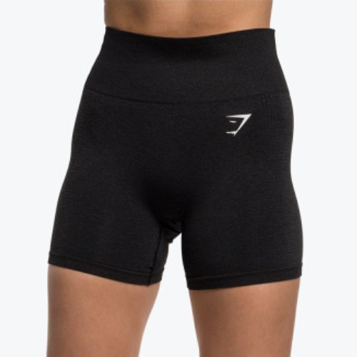 Women's training shorts Gymshark Vital Seamless black marl