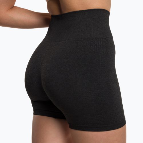 Women's training shorts Gymshark Vital Seamless black marl