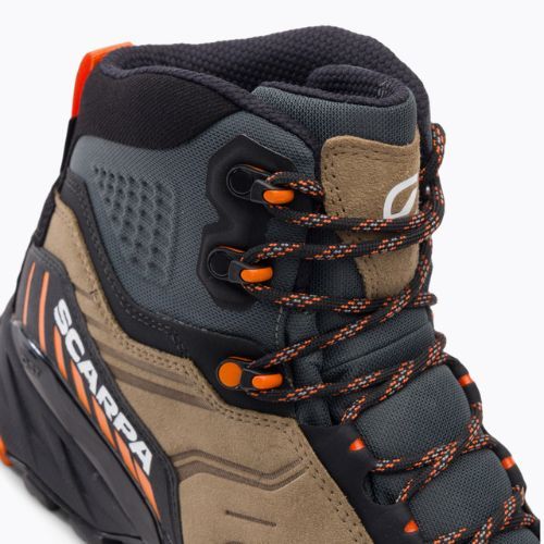 Men's trekking boots SCARPA Rush TRK GTX desert/mango