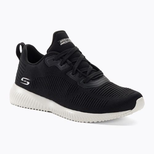 Women's SKECHERS Bobs Squad Tough Talk black sneakers