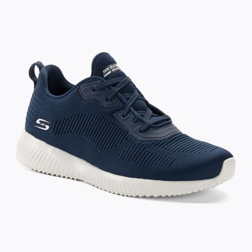 Women's SKECHERS Bobs Squad Tough Talk navy sneakers