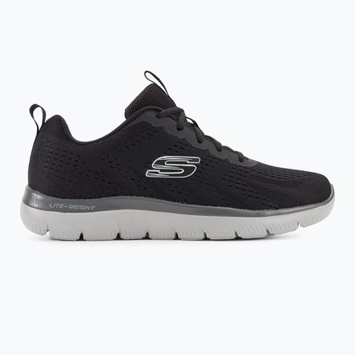 SKECHERS Summits Torre black/charcoal men's training shoes