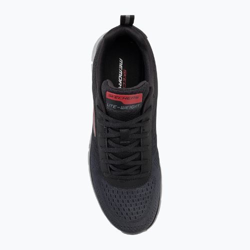 SKECHERS Track Ripkent men's training shoes black/charcoal