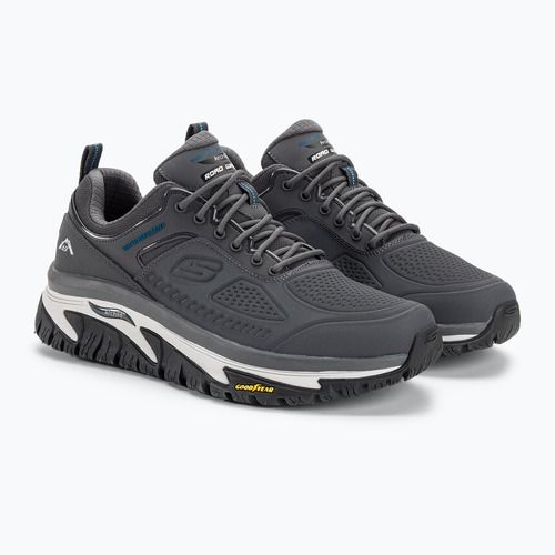 Men's trekking shoes SKECHERS Arch Fit Road Walker Recon charcoal