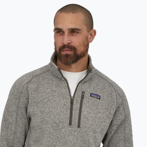 Men's Patagonia Better Sweater 1/4 Zip stonewash fleece sweatshirt
