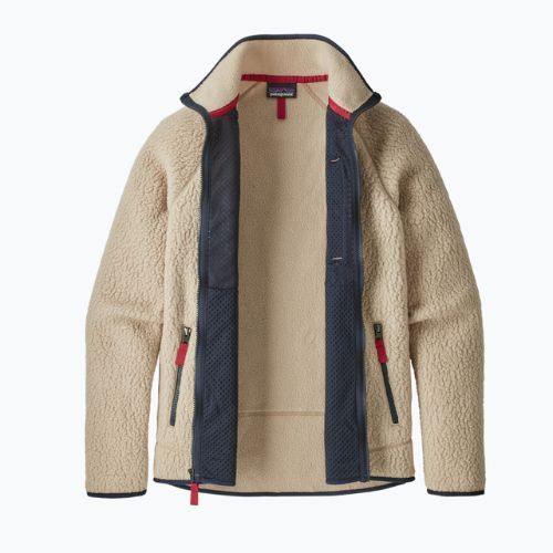 Men's Patagonia Retro Pile el cap khaki fleece sweatshirt