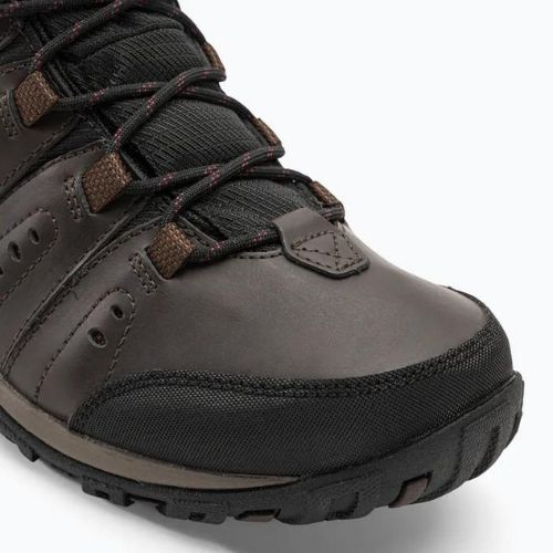 Columbia Woodburn II Chukka WP Omni-Heat men's trekking boots cordovan/garnet red