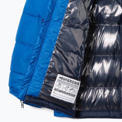 Columbia Pike Lake II Hooded bright indigo/collegiate navy children's down jacket