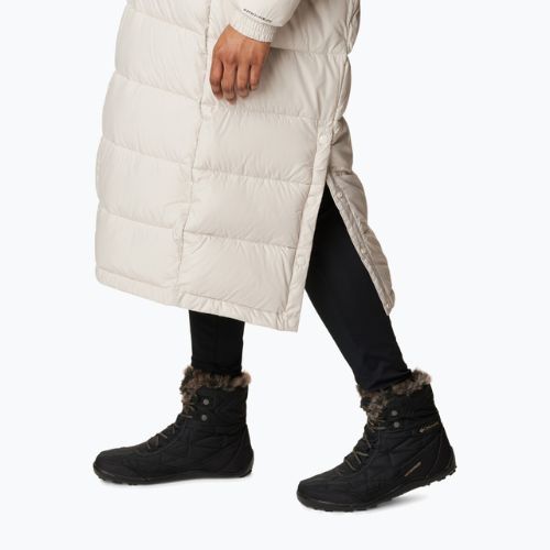 Columbia women's down coat Pike Lake II Long dark stone