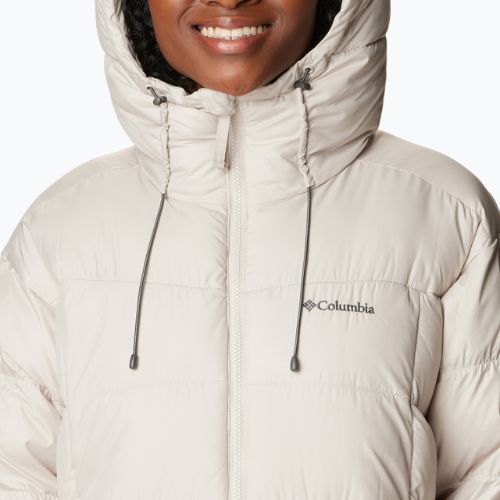 Columbia women's down coat Pike Lake II Long dark stone