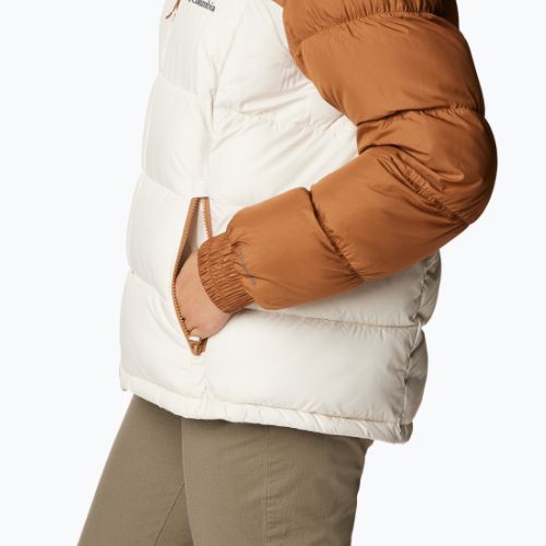 Columbia Pike Lake Insulated II women's down jacket camel brown/chalk