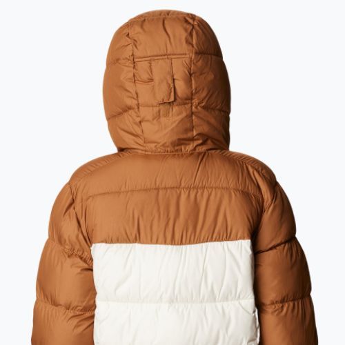 Columbia Pike Lake Insulated II women's down jacket camel brown/chalk