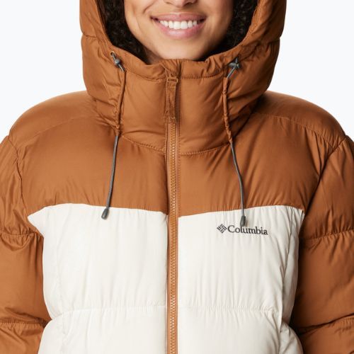 Columbia Pike Lake Insulated II women's down jacket camel brown/chalk