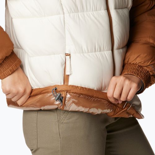 Columbia Pike Lake Insulated II women's down jacket camel brown/chalk