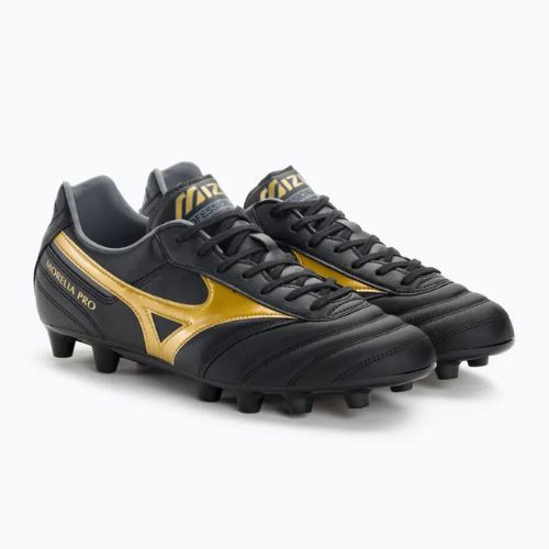 Mizuno Morelia II PRO MD men's football boots black/gold/dark shadow