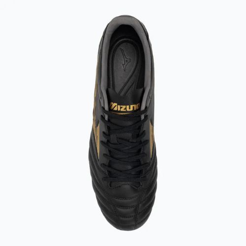 Men's Mizuno Morelia Neo IV Pro MD football boots black/gold/black