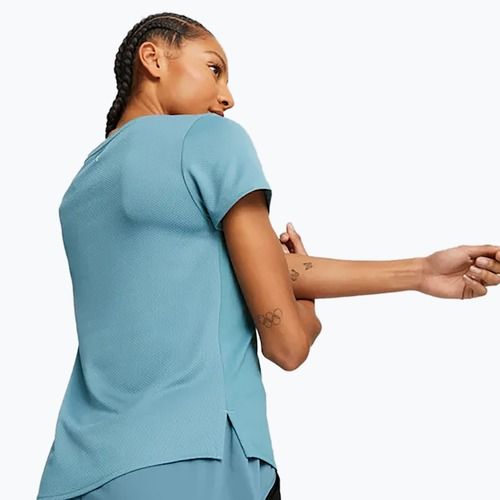 Women's training T-shirt PUMA Fit Logo Ultrabreathe bold blue/speed green