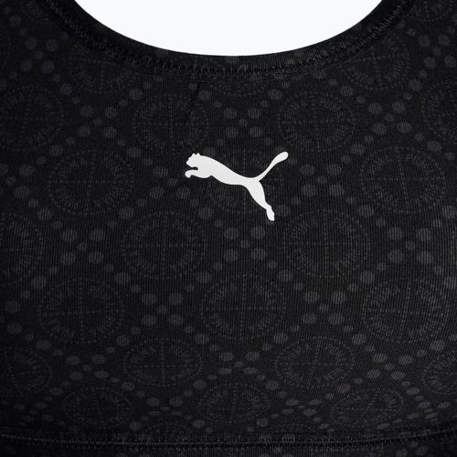 PUMA Mid Impact 4Keeps Graphic PM fitness bra puma black/concept q4 aop