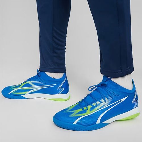Men's PUMA Ultra Match IT football boots ultra blue/puma white/pro green