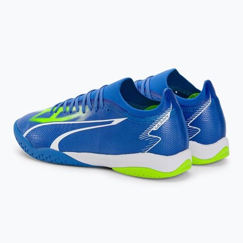 Men's PUMA Ultra Match IT football boots ultra blue/puma white/pro green