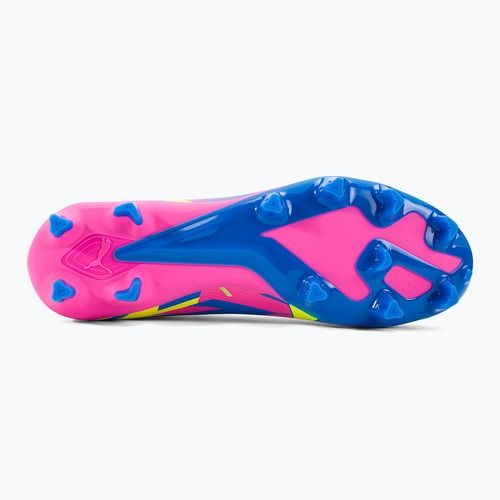 PUMA Ultra Match Energy FG/AG men's football boots luminous pink/yellow alert/ultra blue