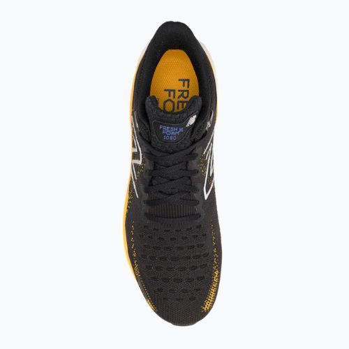 New Balance 1080V12 black / yellow men's running shoes
