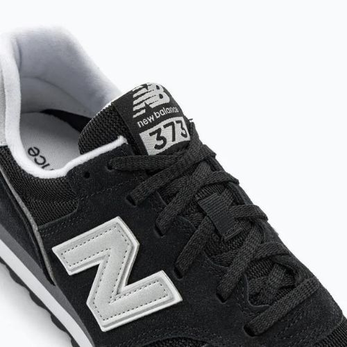 New Balance men's ML373V2 black/white sneakers