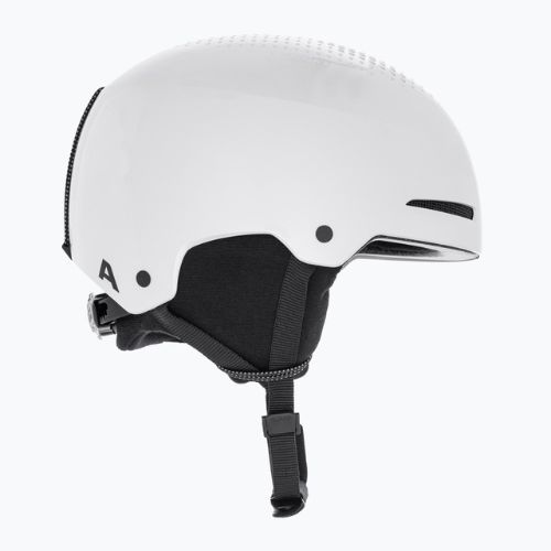 Alpina Arber white/metallic gloss ski helmet