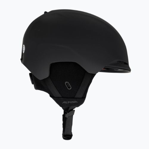 Alpina Brix black matte ski helmet